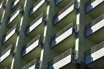 Apartment building in Swinoujscie, Poland