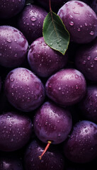 Plum background
