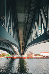 Fototapeta premium Nest Skaterpark (Under the Bridge) - Berlin.