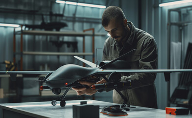 Innovating Defense: Testing Military Drones with AI