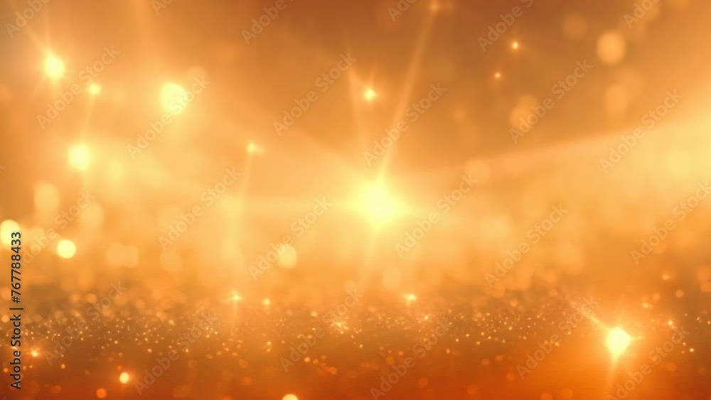 Poster dreamy bokeh light creates an abstract background