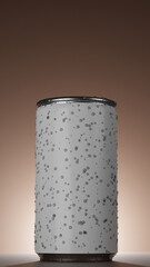 Soda, energy drink, coffee drink can mockup