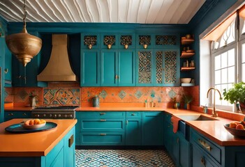 interior of a kitchen