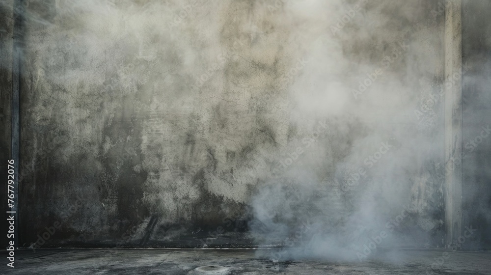 Poster abstract cement wall and studio room. versatile backdrop featuring textured cement walls and subtle 