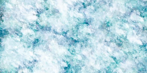 White and blue watercolor background painting with cloudy distressed texture and marbled grunge, watercolor background concept, vector art. illustration