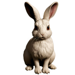 Obraz premium rabbit on a transparent background