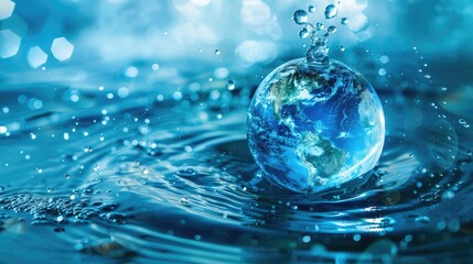 Water day water importance planet earth environment