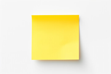 Posit amarillo en fondo blanco.
