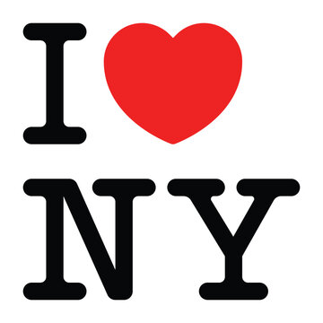 I Love NY Banner - New York City Tribute Decoration