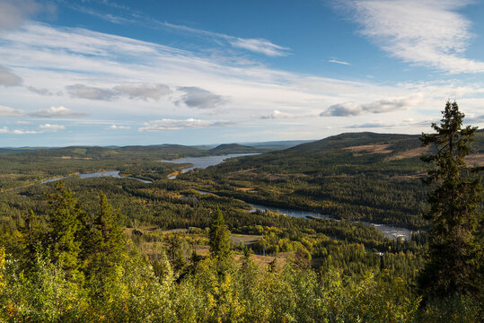 Stalonbergets utsiktsplats in Schweden