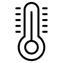 thermometer icon - obrazy, fototapety, plakaty