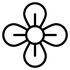 Obraz premium flower icon
