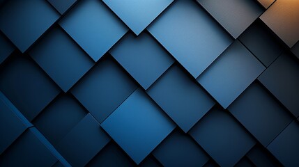 Sophisticated black and blue gradient backdrop featuring sleek geometric patterns, shadows, and light for digital artistry.