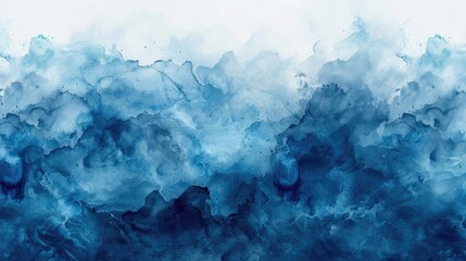 Watercolor painting background for use in decorative design. - obrazy, fototapety, plakaty