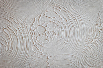 retro style abstract white swirls on ceiling in england uk