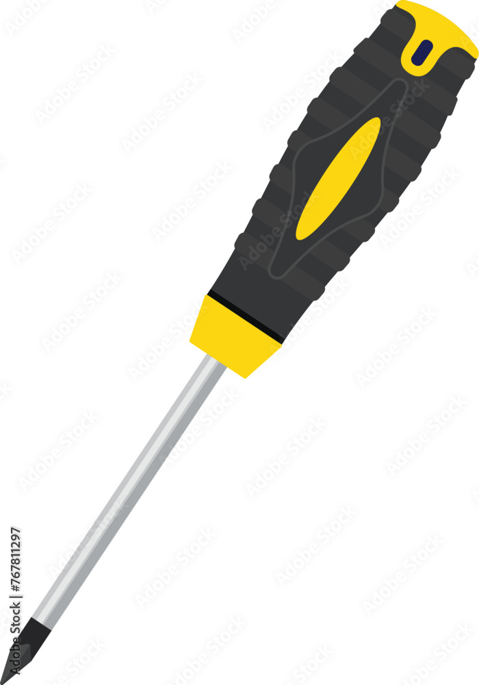 Aufkleber work object icon cartoon vector. industry tool. spanner implement