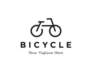 bike logo vector illustration