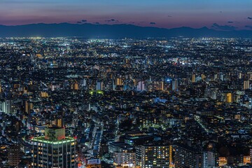 Obraz premium 都市夜景