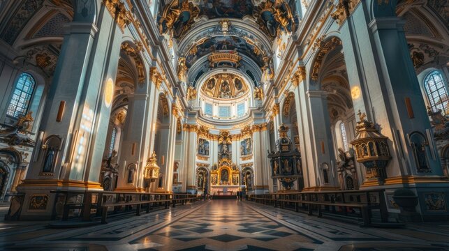 Salzburg Cathedral a church