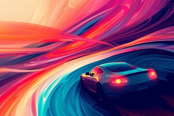 abstract background for Drive It Day