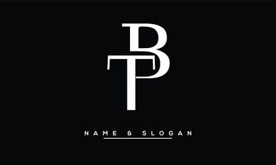 TB, BT, T, B  Abstract Letters Logo Monogram