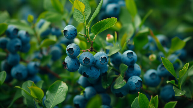 photo of blueberry patch