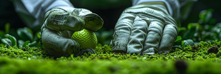 Club Golf Sport Hole Course Ball Greener Putting,
Golf ball close up on tee grass on blurred beautiful landscape of golf background concept international sport that rely on precision skills for health - obrazy, fototapety, plakaty