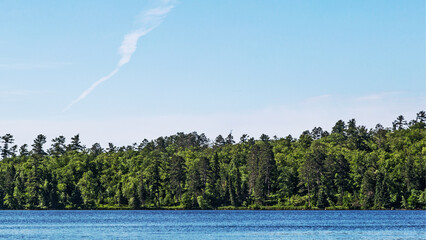 Lake Itasca at Itasca State park, Minnesota
