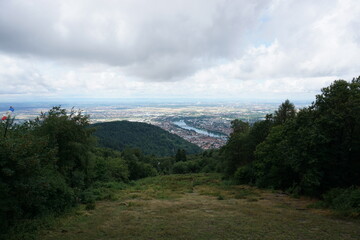 view from the top of the mountain