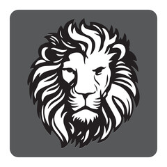 lion animal icon symbol illustration