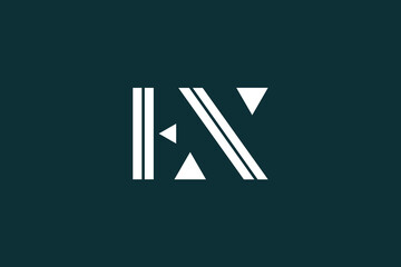 EX, XE, E, X, Abstract Letters Logo Monogram
