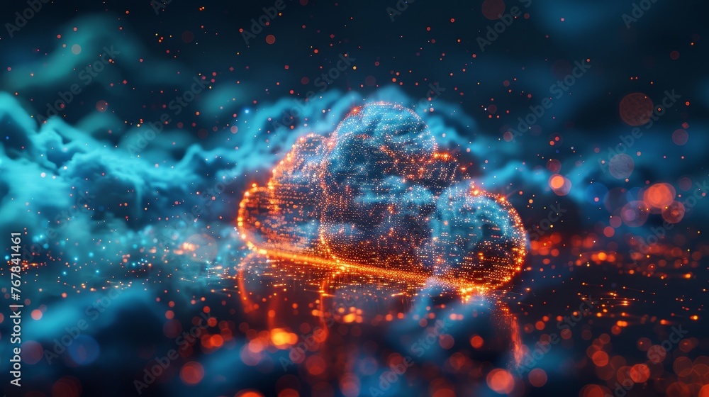 Aufkleber explore the fusion of technology and innovation in hybrid cloud computing