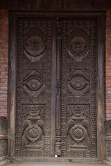 Kathmandu, Nepal- April 01,2022 : The Pashupatinath Temple is a Hindu temple located on the Bagmati River in Kathmandu, Nepal.