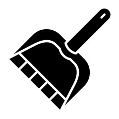   Dustpan glyph icon