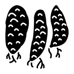   Sweet potatoes glyph icon