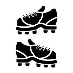 Cricket Boot glyph icon