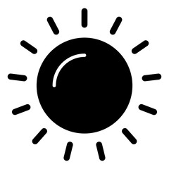 Sunlit Victory glyph icon