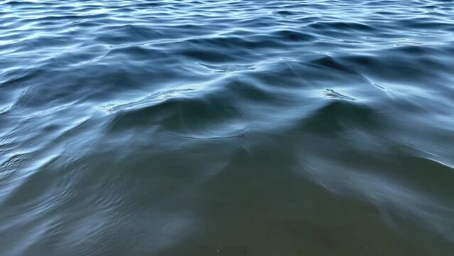 sea water surface with gentle waves for background. sea wave texture