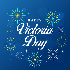 Happy Victoria Day celebration. vector background illustration. Vector eps 10