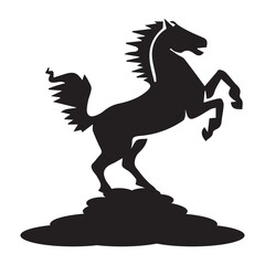 horse animal icon symbol illustration