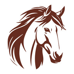 horse animal icon symbol illustration