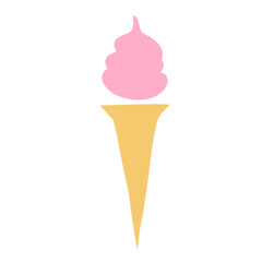 ice cream icon. Vector illustration