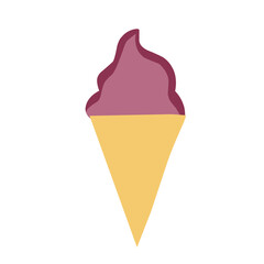 ice cream icon. Vector illustration