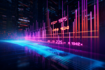 Abstract technology digital line electronic network data innovation concept background.