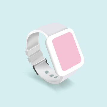 Wrist watch vector image for post design	