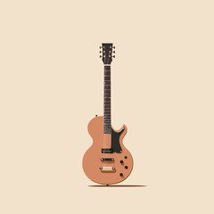 Guitar | Minimalist and Simple Silhouette