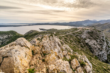 amazing landscape of Formentor, Mallorca in Spain - 767859876