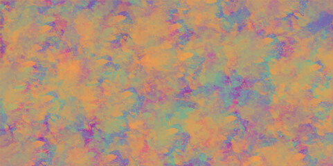 Colorful watercolor background painting with cloudy distressed texture and marbled grunge, watercolor background concept, vector art. illustration