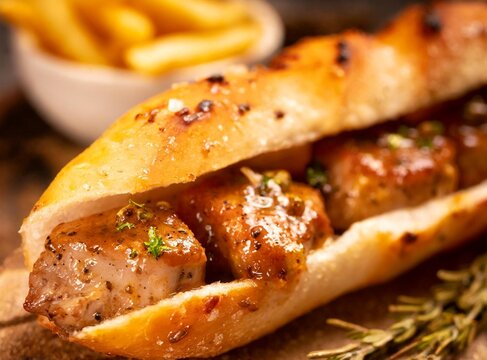 Mitraillette - Traditional Food from Brussels