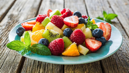 Colorful Fruit Salad: Fresh and Nutritious Delights for a Healthy Lifestyle